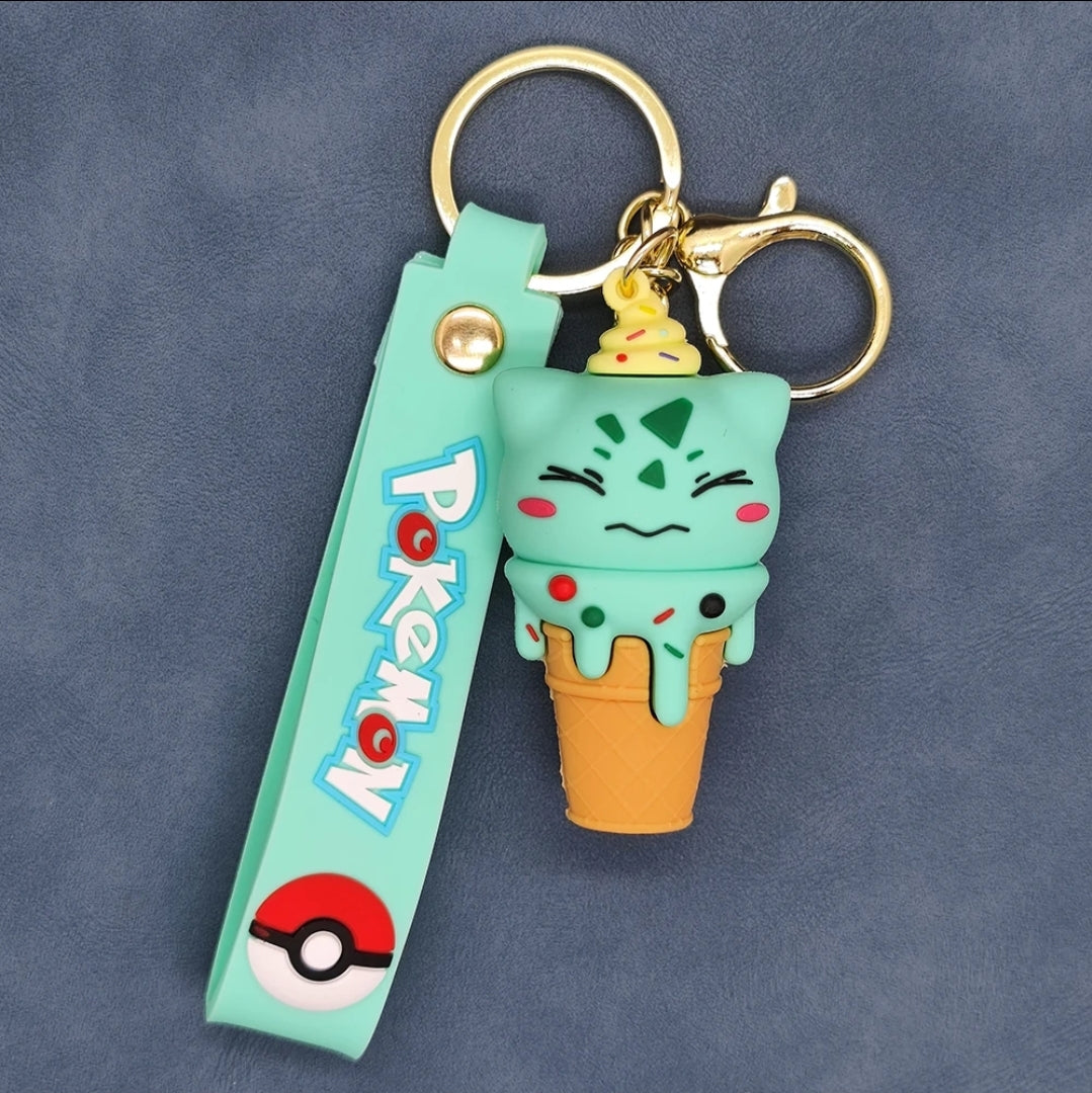 Pokemon Ice Cream Keychain