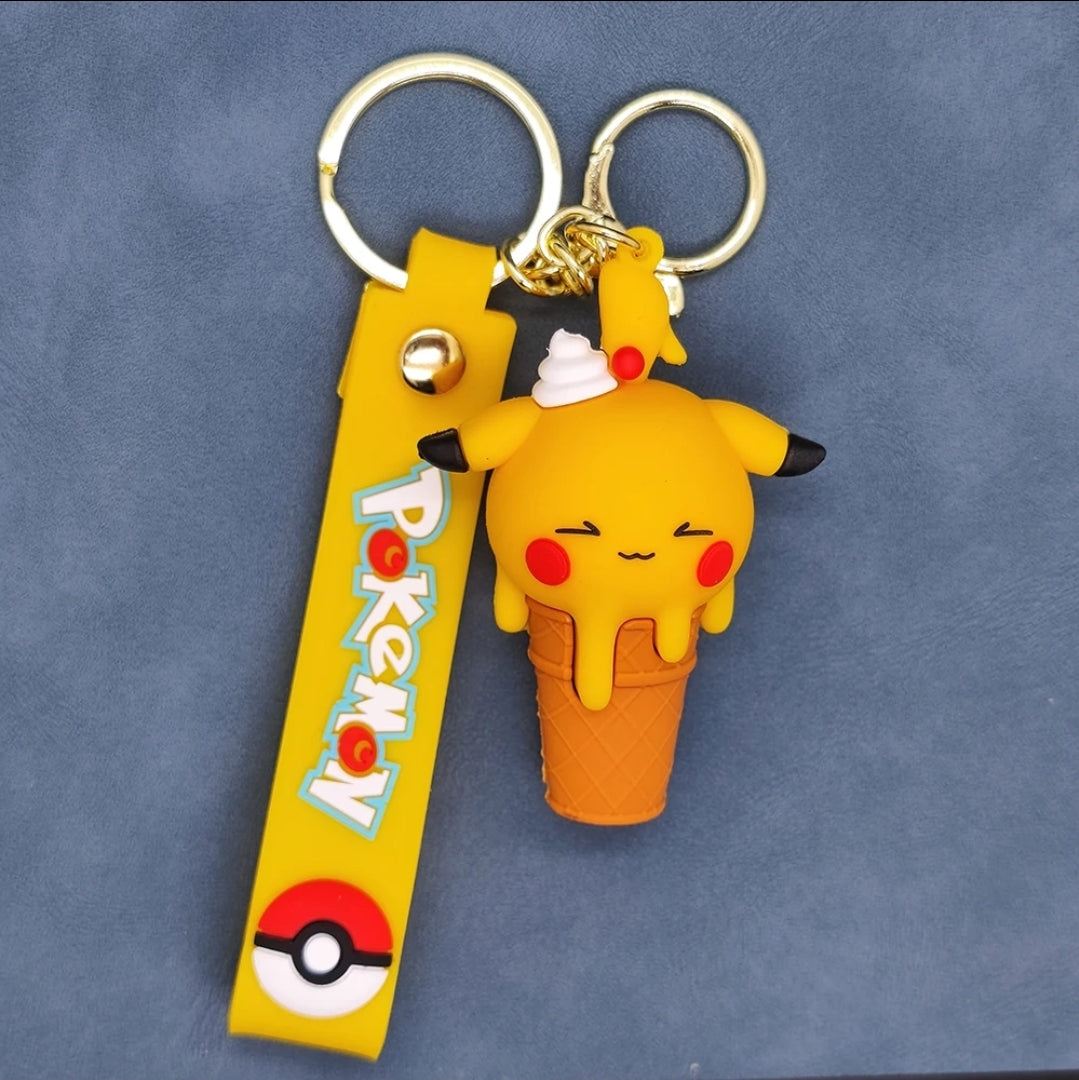 Pokemon Ice Cream Keychain