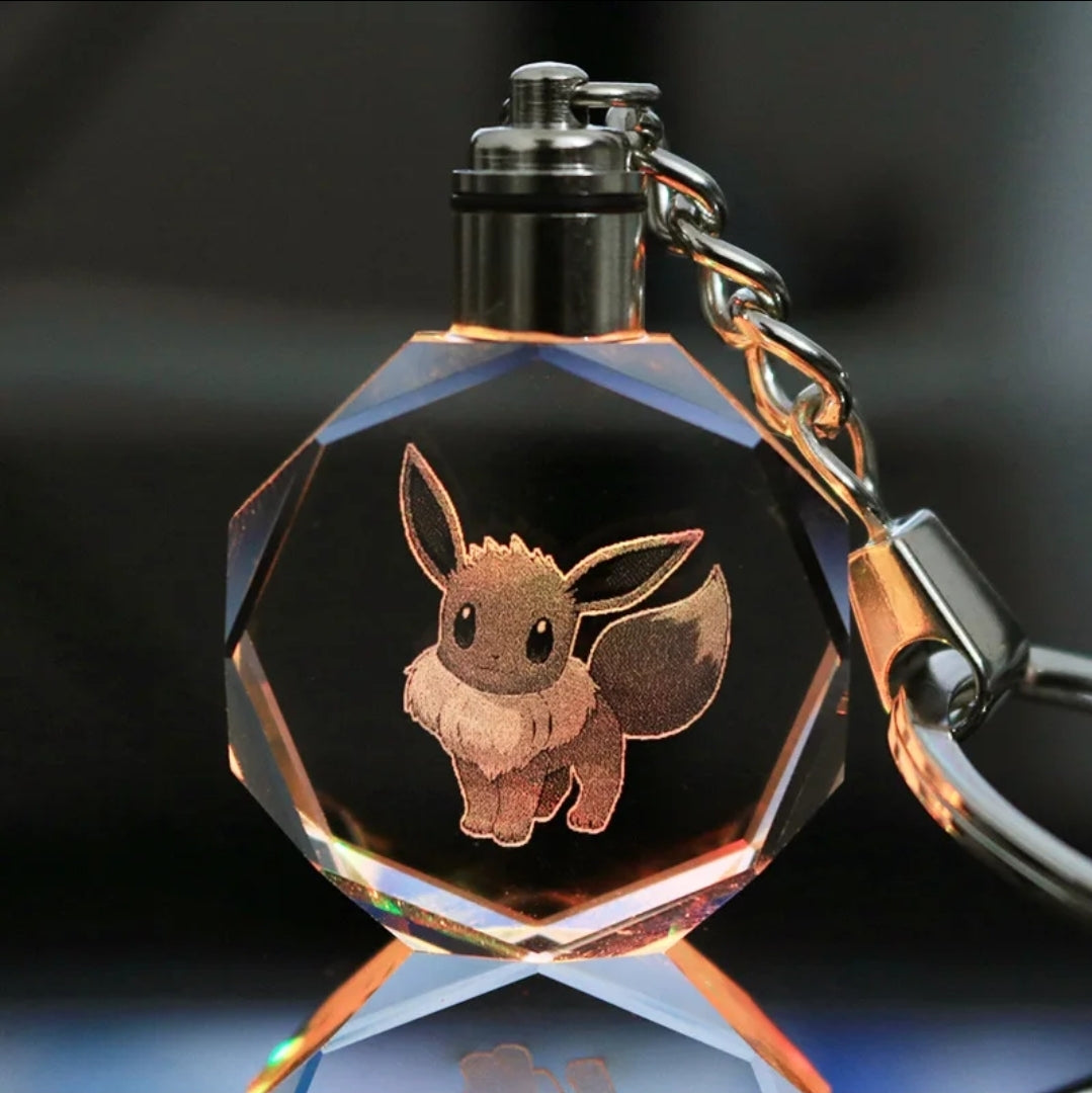 Pokemon Crystal light-up Keychain