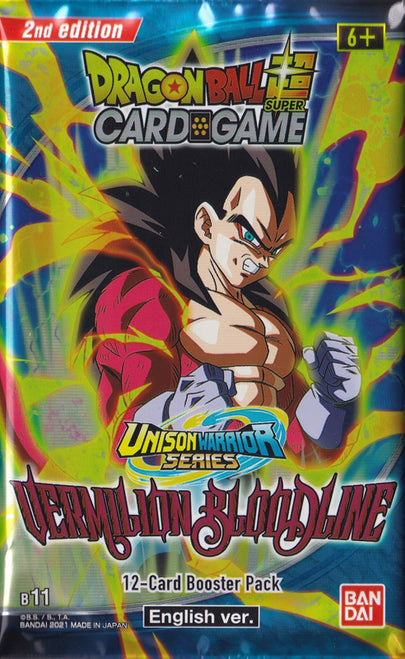 Dragon Ball Super B11 Booster Pack